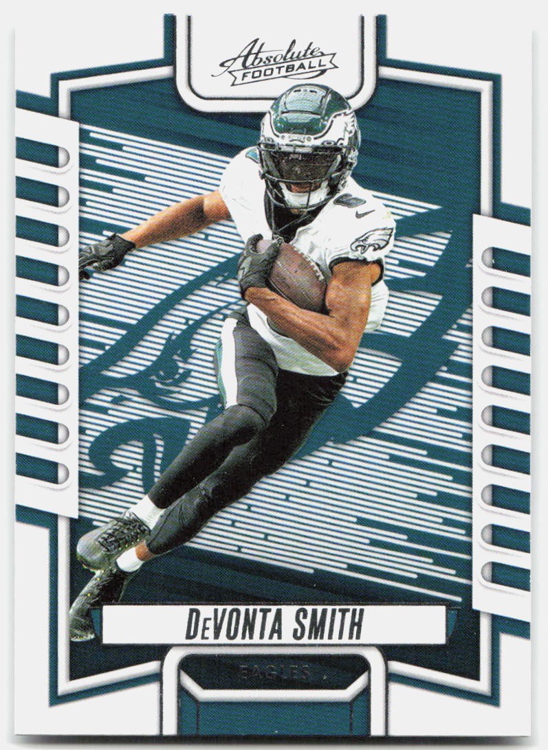 DeVonta Smith #100 2023 Panini Absolute Philadelphia Eagles
