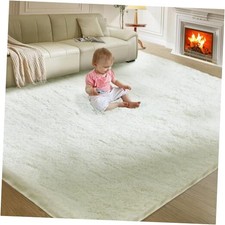 Ultra Soft Rug for Living Room, 8X10 Fluffy Shag Area Rug for Bedroom, Modern