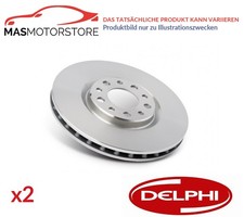 BREMSSCHEIBEN SATZ PAAR HINTEN DELPHI BG5274C 2PCS I FÜR TESLA MODEL Y