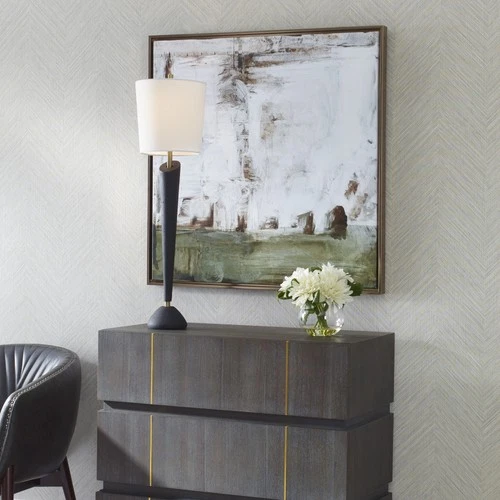 Uttermost 32362 The Boardwalk 38" x 38" Framed Abstract Drawing - Bronze - Picture 3 of 4