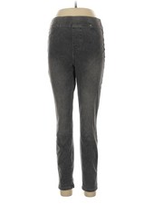 LOGO by Lori Goldstein Women Gray Jeggings 10