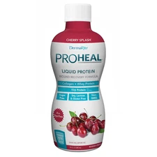 DermaRite's ProHeal Protein Supplement - Liquid Protein Wound Recovery Formula, 