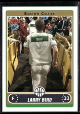 2006-07 Topps Larry Bird Running out of tunnel