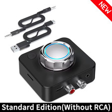 Bluetooth 5.0 Audio Receiver 3D Stereo Music Wireless Adapter TF Card RCA 3.5Mm