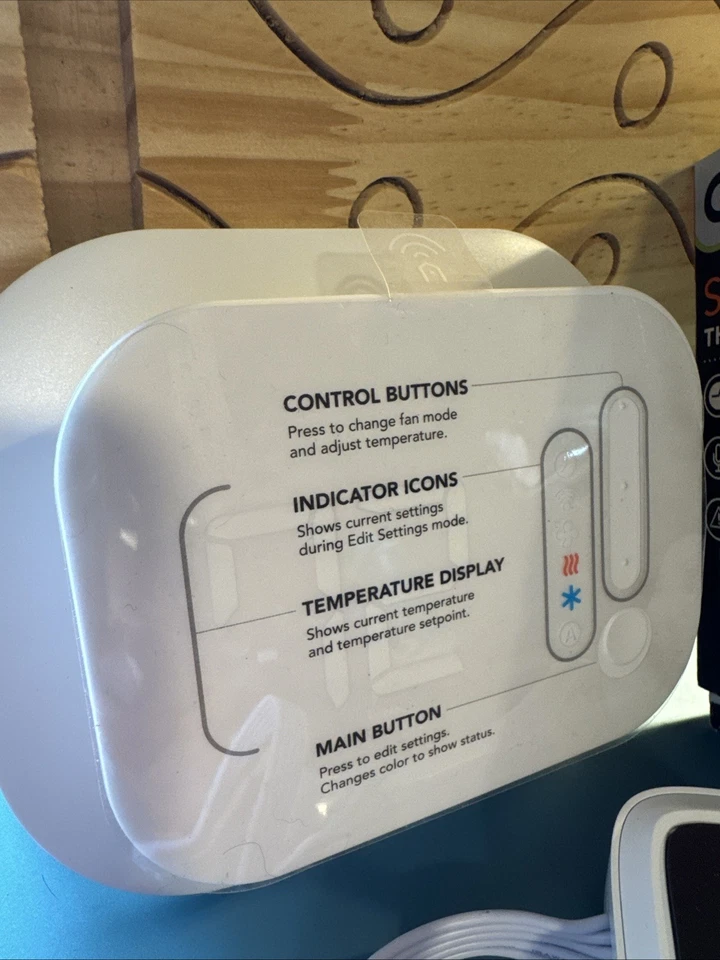 Commercial Electric Smart Thermostat 1010676212 White - Image 4 of 4