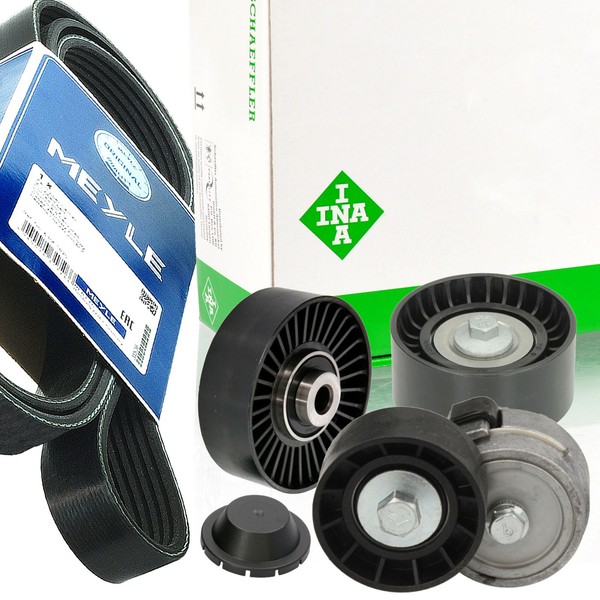 Meyle 6PK1195 Keilrippenriemen-Satz + Spanner FüR Idea Punto 1.9 Fiat Lancia-image