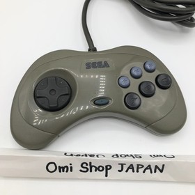 Sega Saturn SS Console HST-3210 Grey Tested working NTSC-J w/2 Controllers+Cable