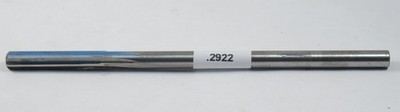 .2922 X .278 X 1-1/2 X 6'' OAL 6 STR FL RH HSS HAND REAMER  (F-3-1-4-13)