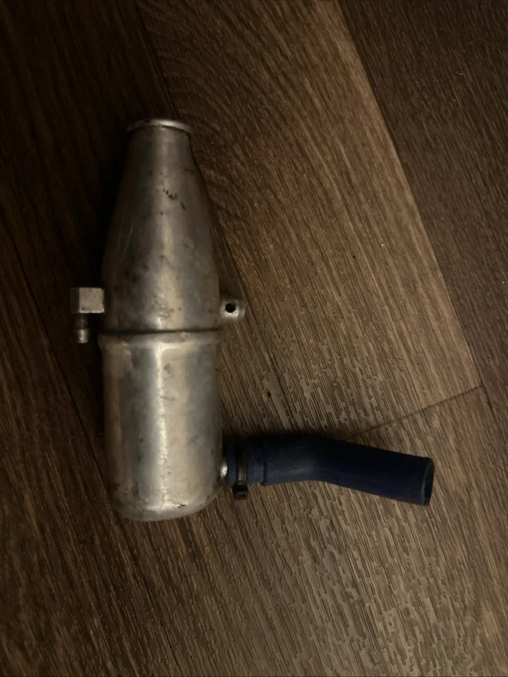 Traxxas 3.3 Revo Resonator Aluminum Pipe Exhaust Only - NO HEADER- - Image 2 of 3