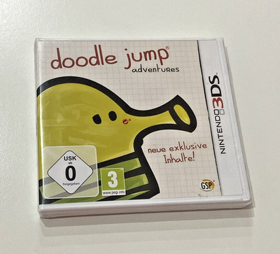 Nintendo 3DS Kult Spiel Doodle Jump Adventures Sparpreis NEU OVP
