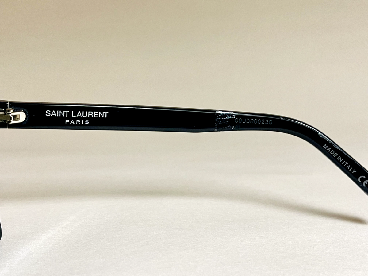 SAINT LAURENT AUTHENTIC Betty Wave 183 Sl183 Black Silver SAINT LAURENT AUTHENTIC Betty Wave 183 Sl183 Black Silver