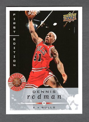 2008-09 UPPER DECK FIRST EDITION LEGENDS DENNIS RODMAN CARD #205