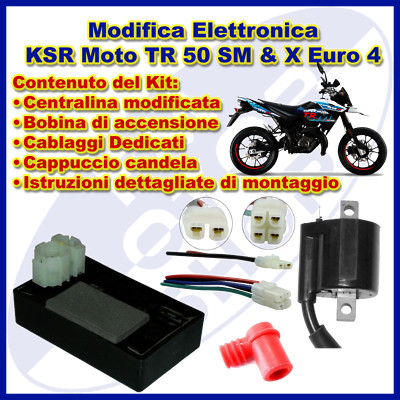 Centralina Bobina Per Ksr Tr 50 Sm X Euro 4 19 21 Senza Limitatore Ebay