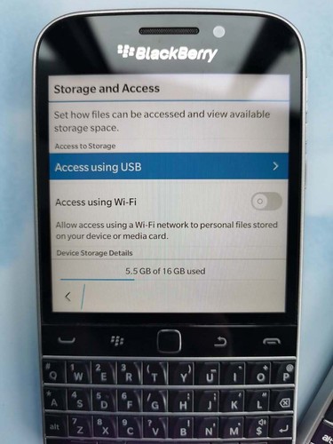 Original - BlackBerry Classic Q20 16GB Unlocked 4G Keyboard Smartphone - 第 12/34 張圖片