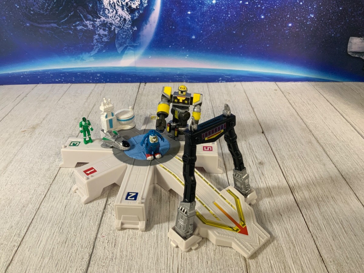 Power Rangers COMPLETE Time Force Deluxe Trans-Warp Megazord micro