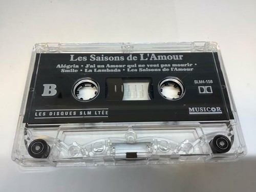 LES SAISONS DE L’ AMOUR Cassette Tape Les Disques SLM Canada Musicor SLM4-158 - Picture 3 of 4