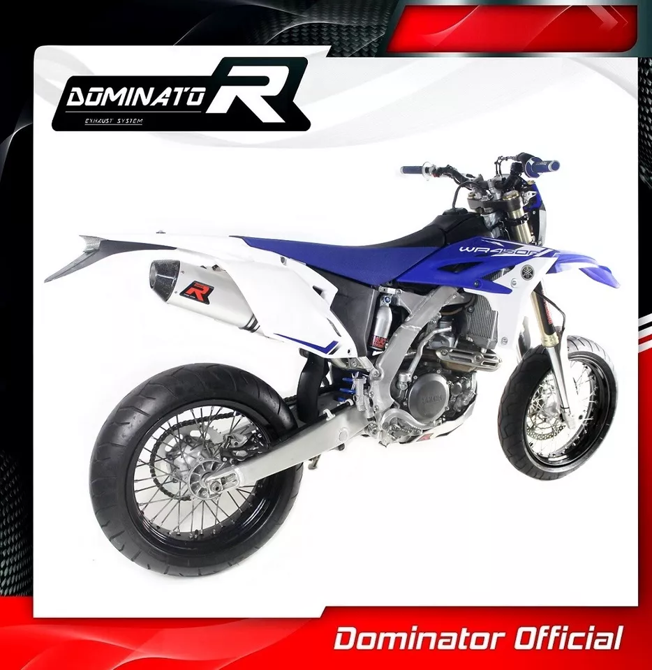 WR 450 F Exhaust MX2 Carbon Dominator Racing silencer 2011 2012 2013 2014 2015 - Image 3 of 4