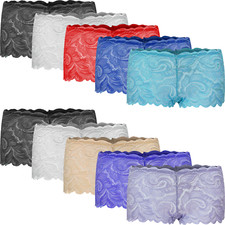 Damen Spitzen Shorts Slip Höschen Panty Sexy...