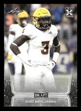 2020 Leaf Draft #31 Eno Benjamin Rookie Arizona State Sun Devils