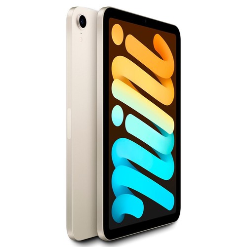 2021 - Apple iPad Mini 6th Gen 8.3" MK7P3LL/A w/64GB & WiFi (Starlight) - Good - Picture 4 of 4