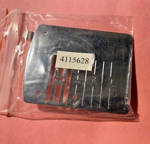 Máquina de coser Zig Zag placa de aguja Viking Husqvarna 4115628 apta para muchos modelos Foto 2 de 4