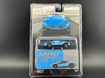 Mini GT Lamborghini Huracán Sterrato Blu Aegir #807 1/64 CHASE | eBay