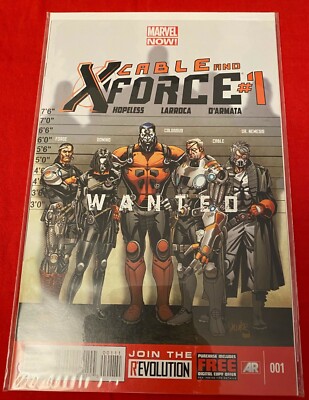 Cable and X-Force Issue 1 Marvel Now! Comics