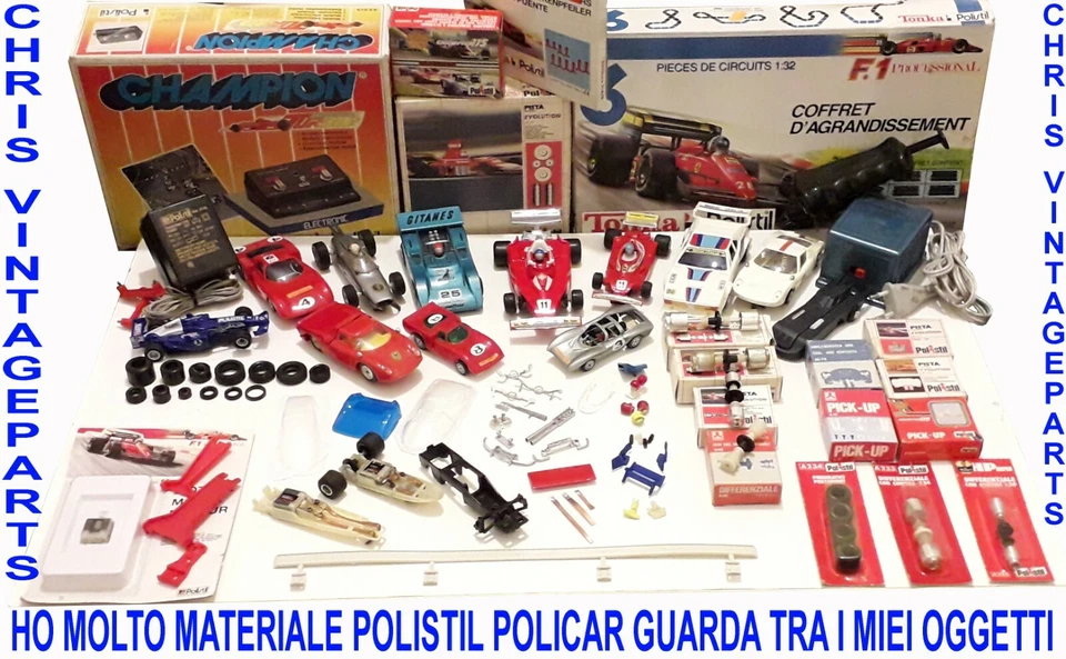 PISTA POLISTIL A52 1Pz PICK-UP HP SHP Champion 175 F1 Professional SLOT CAR 1/32 - Immagine 4 di 4