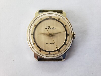 El Prado By Mepa Swiss Made Men Wrist Watch For Parts or Restoration