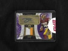 Jordan Reed Auto Patch #7/10 2013 Topps Supreme 3 Color Patch