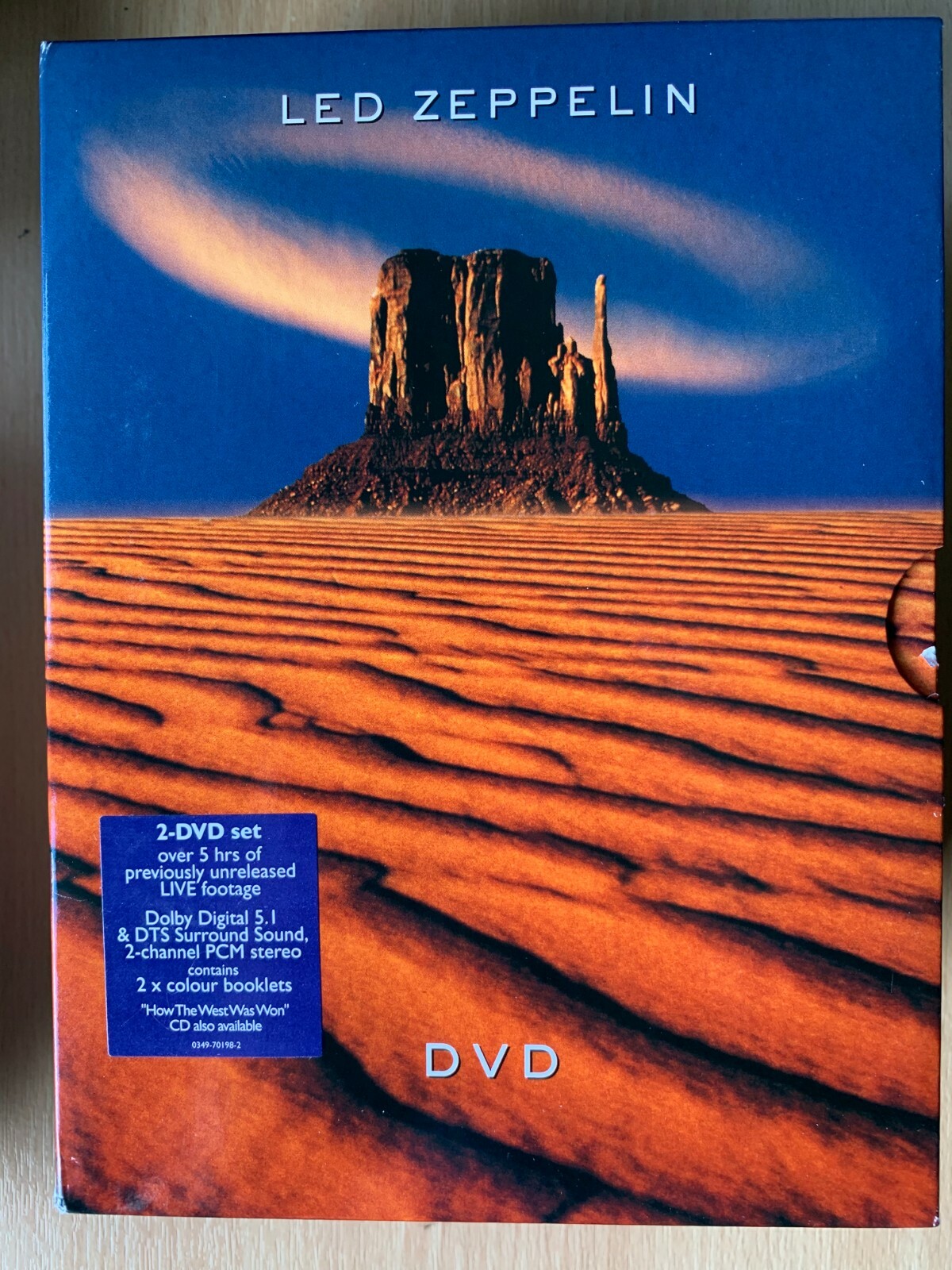 Led Zeppelin DVD Live Rock Music Concert Compilation 1970 1979 2 Disc