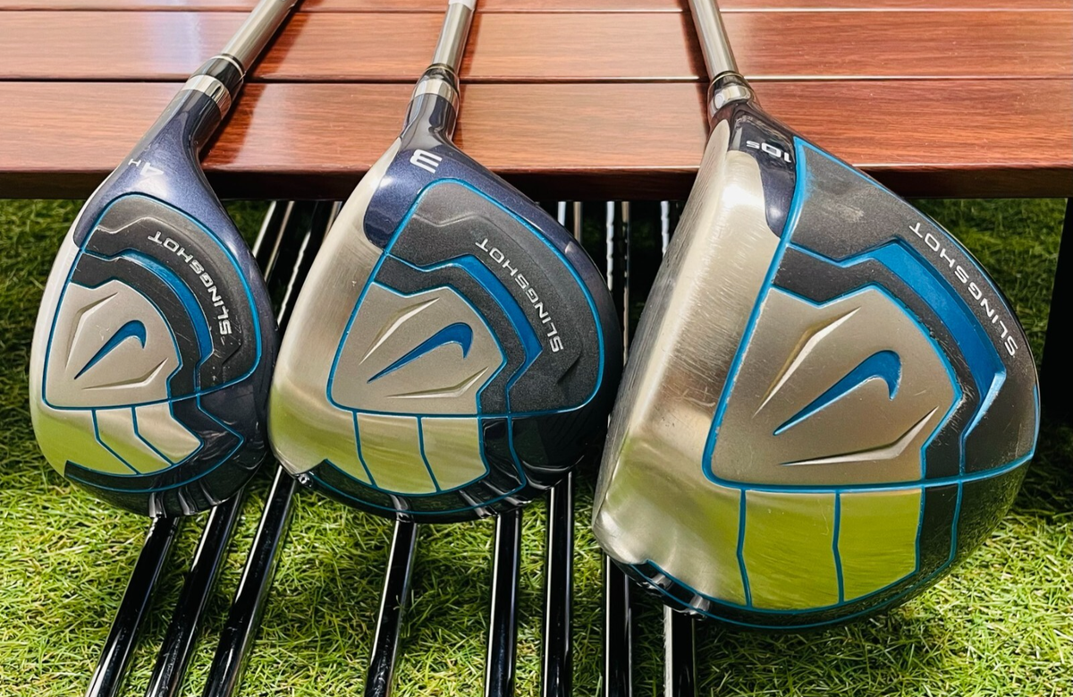 NIKE - ナイキ ユーティリティ SLINGSHOT 3本set #3#4#5 NIKE Slingshot FullSet 1w 3w 4ut Iron 5-9PS 11Pics Regular