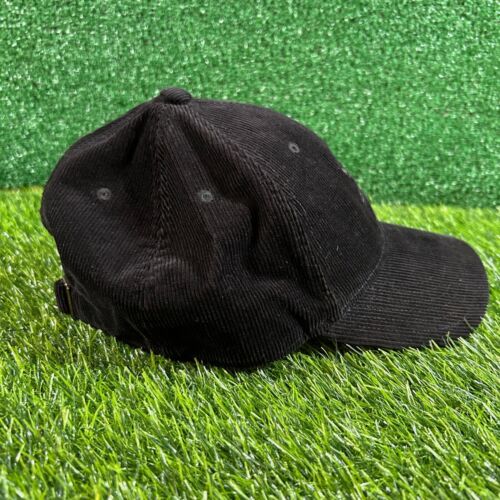 Adidas Corduroy Hat Cap Adjustable Strapback Baseball Trefoil Logo Casual Y2K - Picture 4 of 11