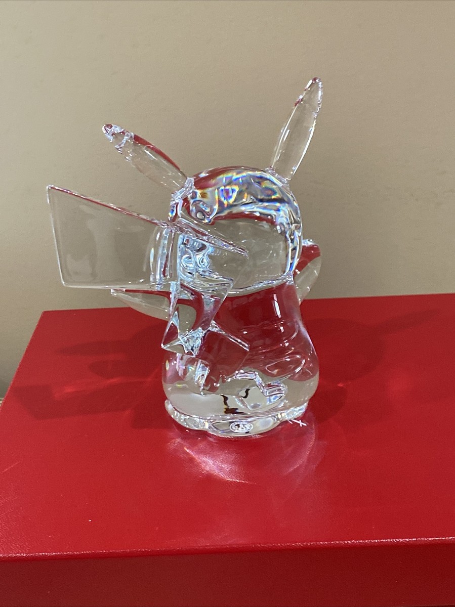 Baccarat Pokemon Collection Pikachu 25th Anniversary Crystal IN