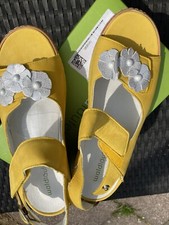 Waldläufer Sandalen Gelb Gr. 38 Neu mit Karton