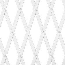 TRALICCIO GIARDINO IN PLASTICA 4X1 MT BIANCO ARREDO GIARDINO PER PIANTE (38233)