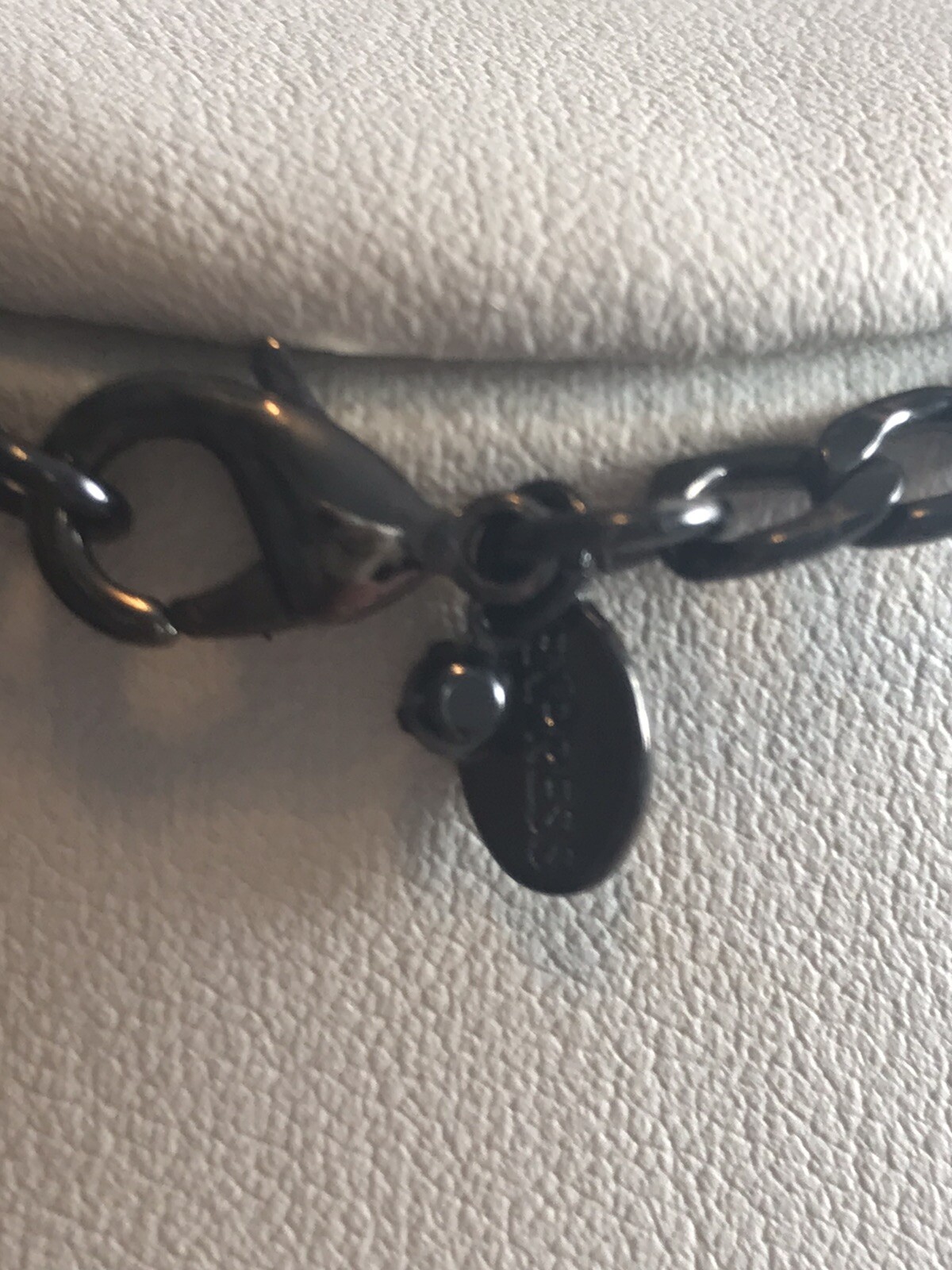 EXPRESS GEOMETRIC STATEMENT NECKLACE BIB BLUE SPA… - image 3