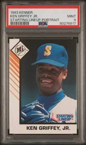 1993 Kenner Starting Lineup Portrait Ken Griffey Jr. Mariners | PSA 9 Mint | HOF