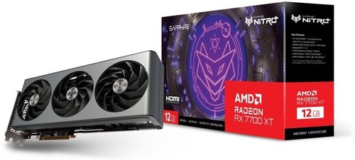 Sapphire AMD Radeon RX 7700 XT NITRO + Graphics Card for Gaming - 12GB - Picture 2 of 6