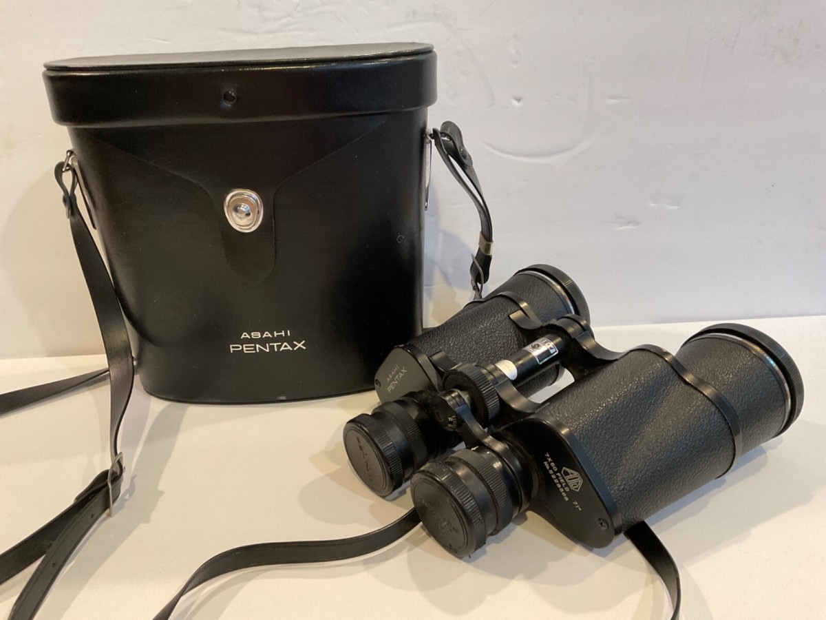 Asahi Pentax 7X50 Vintage Binoculars with Case 71° No 5228368 | eBay
