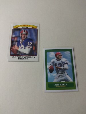 2023 Topps Composite - Heritage #364 Jim Kelly (+FF-1 Football Flashbacks)