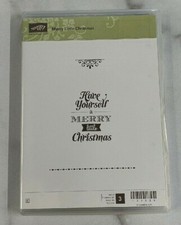 MERRY LITTLE CHRISTMAS Stampin Up Holidays Winter