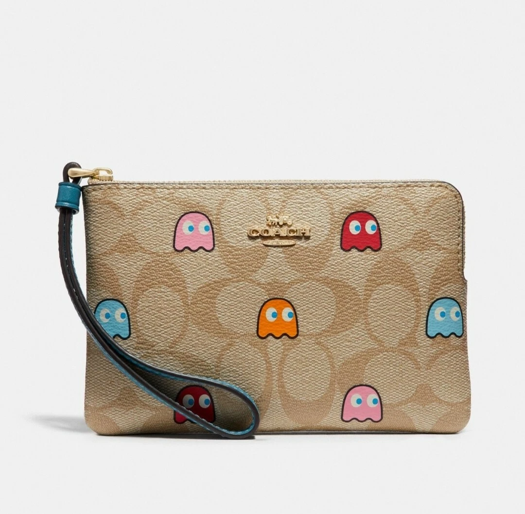 Pac man coach wallet outlet
