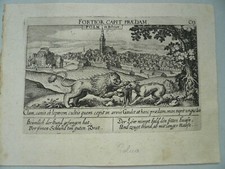 Tabor, anno 1630, Meisner/Kieser-selten-, Kupferstich, verlegt anno 1630, Ansic