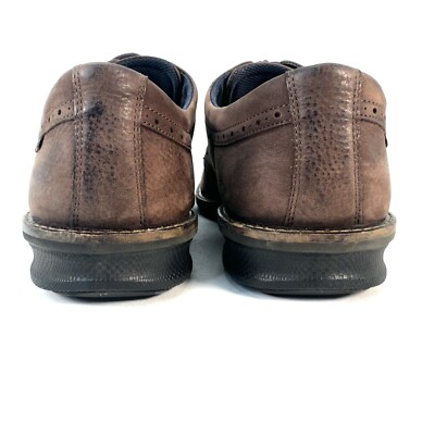 Ecco Kenton Wing Tip Oxfords Mens Sz EU 46 Brown Nubuck  display picture 1