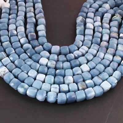 1 Strand Bolder Opal Faceted Briolettes -Cube Shape Briolettes- 7mm-8mm- 10 Inch