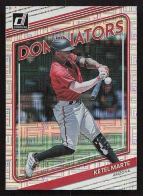2022 Donruss Ketel Marte Dominators Vector #D-12 Card