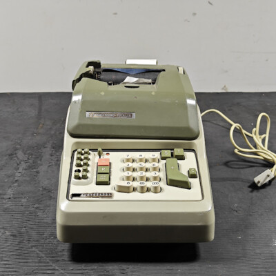 Vintage Facit 1004 Adding Machine - Working, Signs of Use