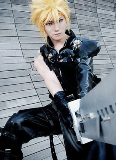Final fantasy 7 blonde wig hotsell