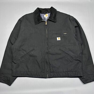Vintage Carhartt J001 Men's XL Black Duck Detroit USA Vintage Carhartt J001 Men's XL Black Duck Detroit USA